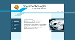 Desktop Screenshot of fractal-technologies.com